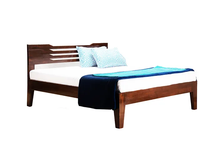 VIVDeal Teak Álvaro Queen Bed